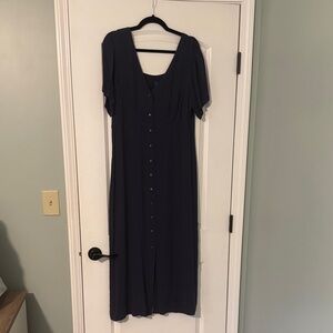 Old Navy Dark Blue Maxi Dress